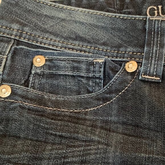 Guess Premium Daredevil Skinny Leg Stretch  Five Pocket Jeans Size 28 - Picture 15 of 16